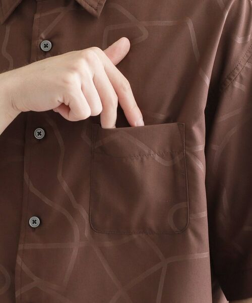 tk.TAKEO KIKUCHI / ティーケー タケオキクチ シャツ・ブラウス | エンボスプリントシャツ | 詳細19