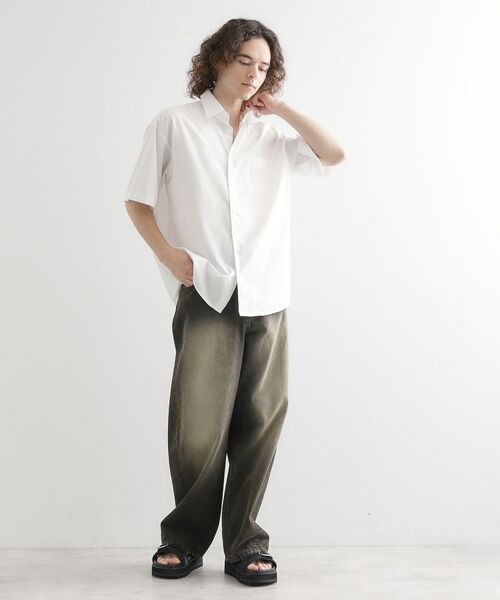 tk.TAKEO KIKUCHI / ティーケー タケオキクチ シャツ・ブラウス | エンボスプリントシャツ | 詳細3