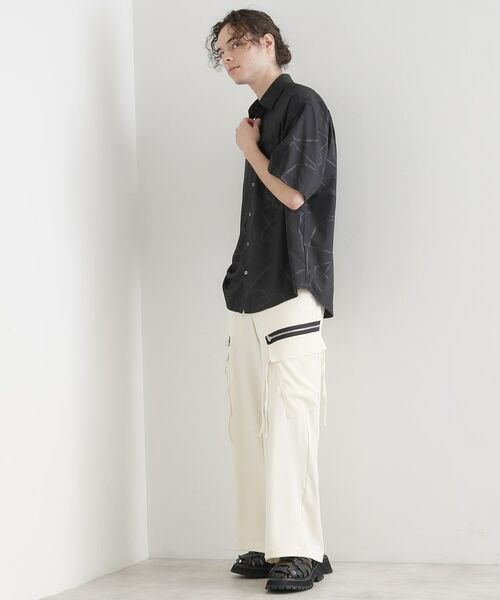 tk.TAKEO KIKUCHI / ティーケー タケオキクチ シャツ・ブラウス | エンボスプリントシャツ | 詳細7