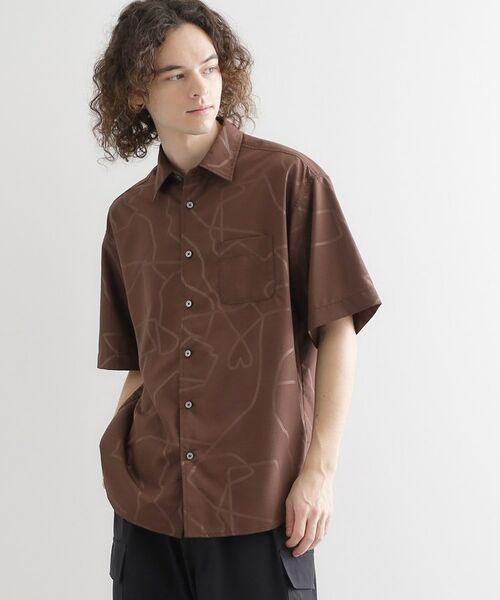 tk.TAKEO KIKUCHI / ティーケー タケオキクチ シャツ・ブラウス | エンボスプリントシャツ | 詳細9