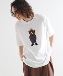 tk.TAKEO KIKUCHI / ティーケー タケオキクチ Tシャツ | アニマルサガラ刺繍Tシャツ