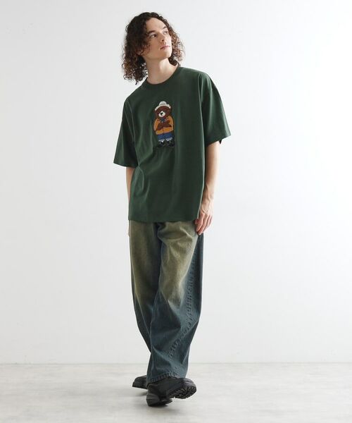 tk.TAKEO KIKUCHI / ティーケー タケオキクチ Tシャツ | アニマルサガラ刺繍Tシャツ | 詳細11