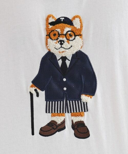 セール】 アニマルサガラ刺繍Tシャツ （Tシャツ）｜tk.TAKEO