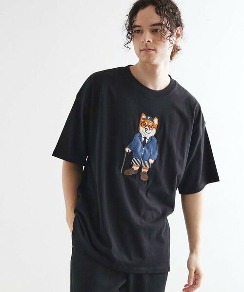 tk.TAKEO KIKUCHI / ティーケー タケオキクチ Tシャツ | アニマルサガラ刺繍Tシャツ | 詳細17