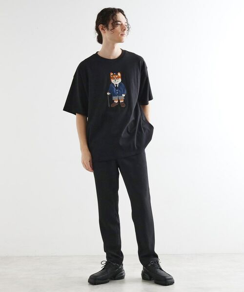 tk.TAKEO KIKUCHI / ティーケー タケオキクチ Tシャツ | アニマルサガラ刺繍Tシャツ | 詳細18