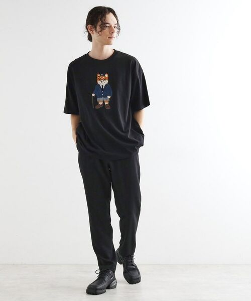 tk.TAKEO KIKUCHI / ティーケー タケオキクチ Tシャツ | アニマルサガラ刺繍Tシャツ | 詳細19