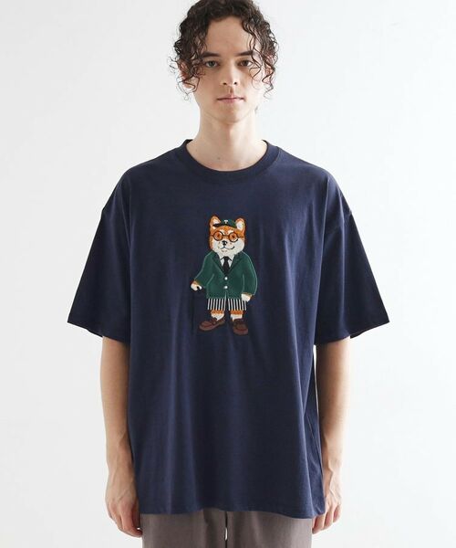 tk.TAKEO KIKUCHI / ティーケー タケオキクチ Tシャツ | アニマルサガラ刺繍Tシャツ | 詳細25