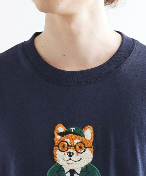 tk.TAKEO KIKUCHI / ティーケー タケオキクチ Tシャツ | アニマルサガラ刺繍Tシャツ | 詳細28