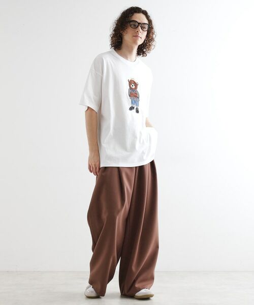 tk.TAKEO KIKUCHI / ティーケー タケオキクチ Tシャツ | アニマルサガラ刺繍Tシャツ | 詳細3