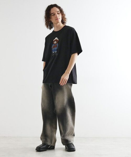 tk.TAKEO KIKUCHI / ティーケー タケオキクチ Tシャツ | アニマルサガラ刺繍Tシャツ | 詳細7