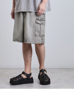 tk.TAKEO KIKUCHI / ティーケー タケオキクチ ショート・ハーフ・半端丈パンツ | デニムカーゴショーツ