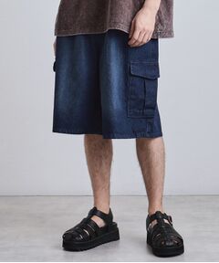 tk.TAKEO KIKUCHI / ティーケー タケオキクチ ショート・ハーフ・半端丈パンツ | デニムカーゴショーツ