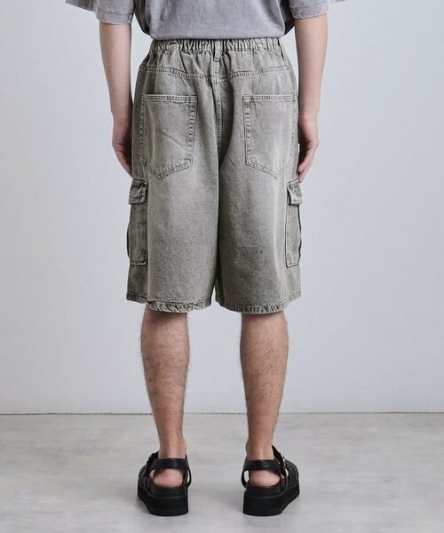 tk.TAKEO KIKUCHI / ティーケー タケオキクチ ショート・ハーフ・半端丈パンツ | デニムカーゴショーツ | 詳細15