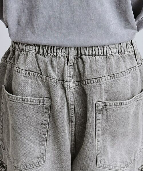 tk.TAKEO KIKUCHI / ティーケー タケオキクチ ショート・ハーフ・半端丈パンツ | デニムカーゴショーツ | 詳細17