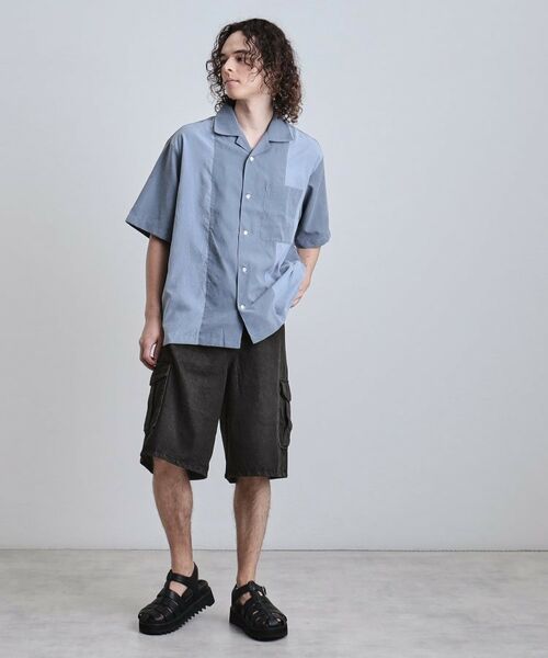 tk.TAKEO KIKUCHI / ティーケー タケオキクチ ショート・ハーフ・半端丈パンツ | デニムカーゴショーツ | 詳細2