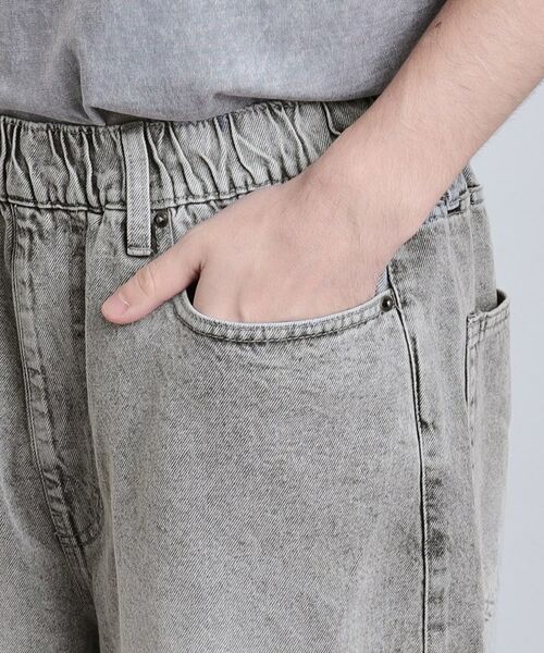 tk.TAKEO KIKUCHI / ティーケー タケオキクチ ショート・ハーフ・半端丈パンツ | デニムカーゴショーツ | 詳細20