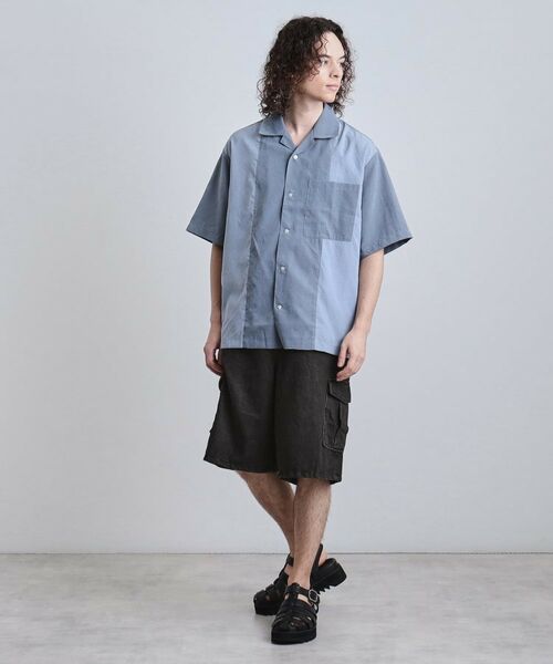 tk.TAKEO KIKUCHI / ティーケー タケオキクチ ショート・ハーフ・半端丈パンツ | デニムカーゴショーツ | 詳細3