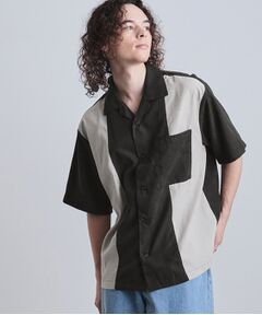 tk.TAKEO KIKUCHI / ティーケー タケオキクチ Tシャツ | フィブリル切替シャツ