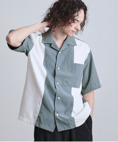 tk.TAKEO KIKUCHI / ティーケー タケオキクチ Tシャツ | フィブリル切替シャツ