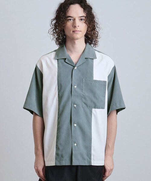 tk.TAKEO KIKUCHI / ティーケー タケオキクチ Tシャツ | フィブリル切替シャツ | 詳細17