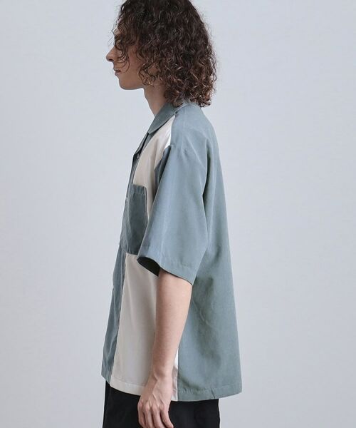 tk.TAKEO KIKUCHI / ティーケー タケオキクチ Tシャツ | フィブリル切替シャツ | 詳細18