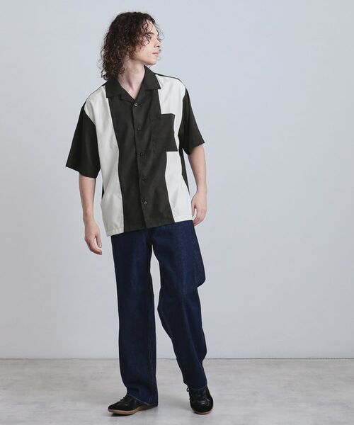 tk.TAKEO KIKUCHI / ティーケー タケオキクチ Tシャツ | フィブリル切替シャツ | 詳細2