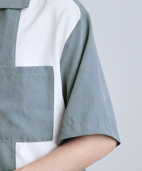 tk.TAKEO KIKUCHI / ティーケー タケオキクチ Tシャツ | フィブリル切替シャツ | 詳細21