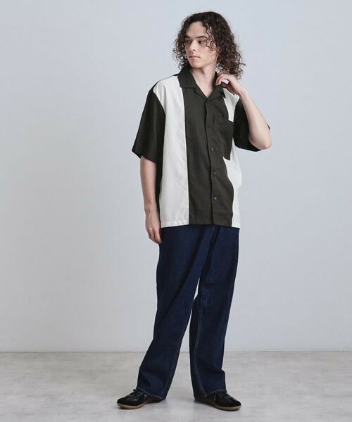 tk.TAKEO KIKUCHI / ティーケー タケオキクチ Tシャツ | フィブリル切替シャツ | 詳細3