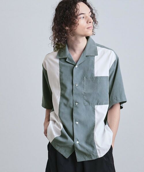 tk.TAKEO KIKUCHI / ティーケー タケオキクチ Tシャツ | フィブリル切替シャツ | 詳細5