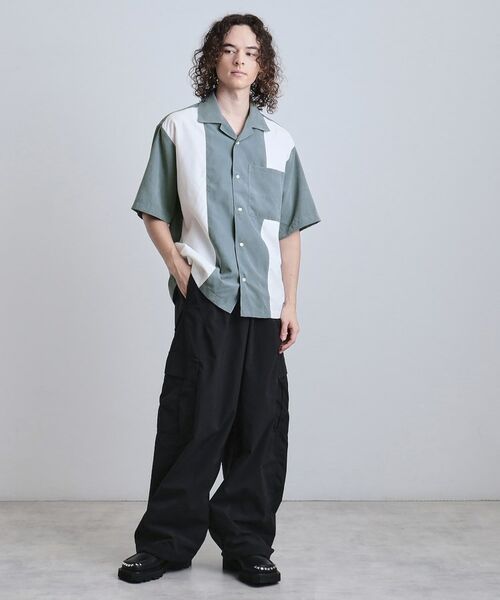 tk.TAKEO KIKUCHI / ティーケー タケオキクチ Tシャツ | フィブリル切替シャツ | 詳細6