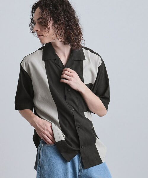 tk.TAKEO KIKUCHI / ティーケー タケオキクチ Tシャツ | フィブリル切替シャツ | 詳細9