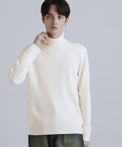 tk.TAKEO KIKUCHI / ティーケー タケオキクチ ニット・セーター | ミラノリブタートルネックニット | 詳細2