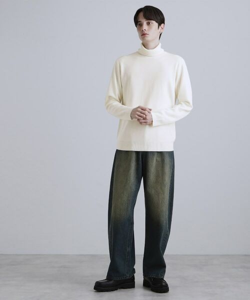 tk.TAKEO KIKUCHI / ティーケー タケオキクチ ニット・セーター | ミラノリブタートルネックニット | 詳細3