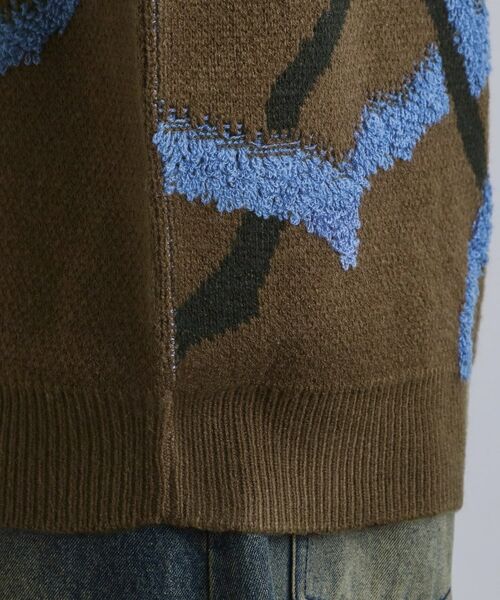 tk.TAKEO KIKUCHI / ティーケー タケオキクチ ニット・セーター | サガララインアートニットプルオーバー | 詳細29