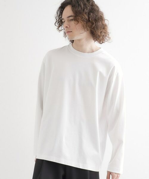 tk.TAKEO KIKUCHI / ティーケー タケオキクチ カットソー | ダブルシルエットスムースカットソー | 詳細2