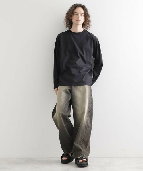 tk.TAKEO KIKUCHI / ティーケー タケオキクチ カットソー | ダブルシルエットスムースカットソー | 詳細8