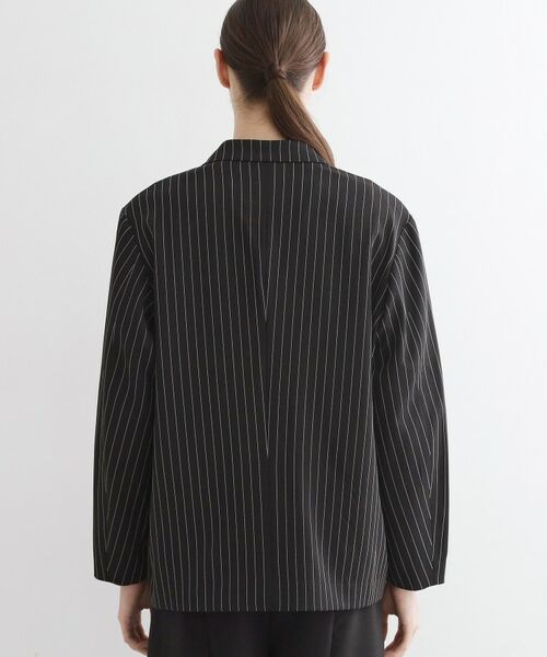 tk.TAKEO KIKUCHI / ティーケー タケオキクチ テーラードジャケット | 【セットアップ対応】ピンストライプルーズジャケット | 詳細12