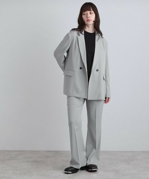 tk.TAKEO KIKUCHI / ティーケー タケオキクチ テーラードジャケット | 【セットアップ対応】ピンストライプルーズジャケット | 詳細22