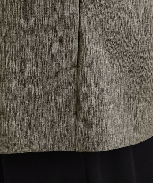 tk.TAKEO KIKUCHI / ティーケー タケオキクチ テーラードジャケット | 【セットアップ対応】テッククレープノーカラージャケット | 詳細20