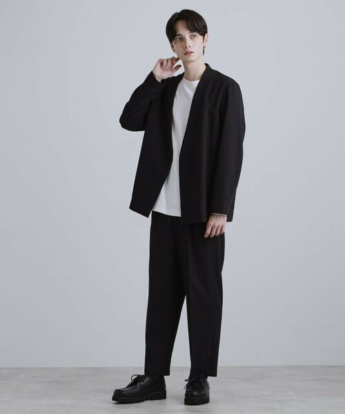 tk.TAKEO KIKUCHI / ティーケー タケオキクチ テーラードジャケット | 【セットアップ対応】テッククレープノーカラージャケット | 詳細7