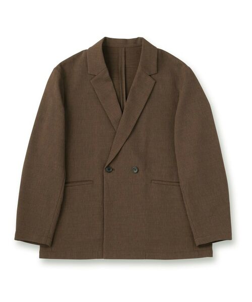 tk.TAKEO KIKUCHI / ティーケー タケオキクチ テーラードジャケット | 【セットアップ対応】テッククレープテーラードジャケット | 詳細1