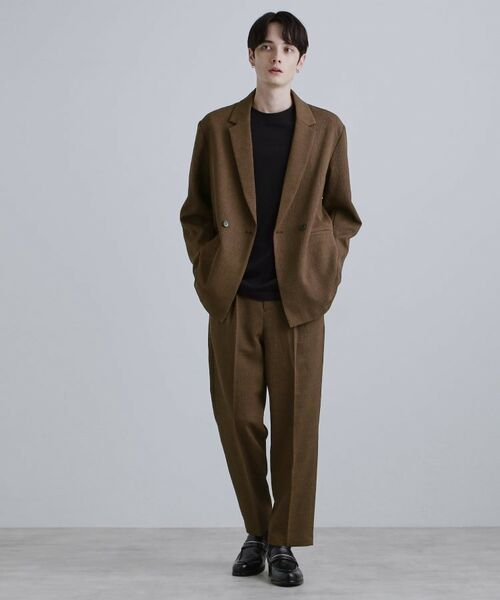 tk.TAKEO KIKUCHI / ティーケー タケオキクチ テーラードジャケット | 【セットアップ対応】テッククレープテーラードジャケット | 詳細11