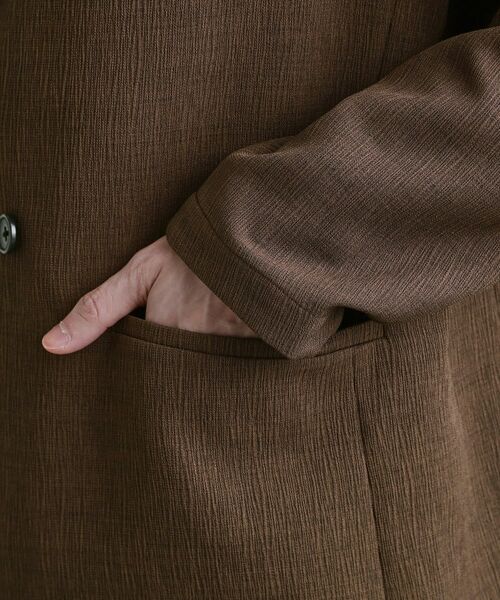 tk.TAKEO KIKUCHI / ティーケー タケオキクチ テーラードジャケット | 【セットアップ対応】テッククレープテーラードジャケット | 詳細19