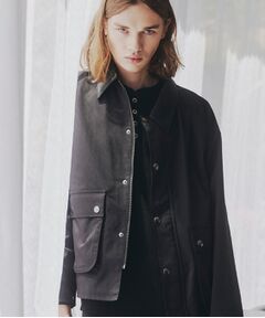 tk.TAKEO KIKUCHI / ティーケー タケオキクチ レザーブルゾン・ジャケット | クラシックハンティングジャケット