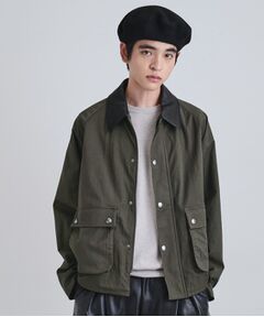 tk.TAKEO KIKUCHI / ティーケー タケオキクチ レザーブルゾン・ジャケット | クラシックハンティングジャケット