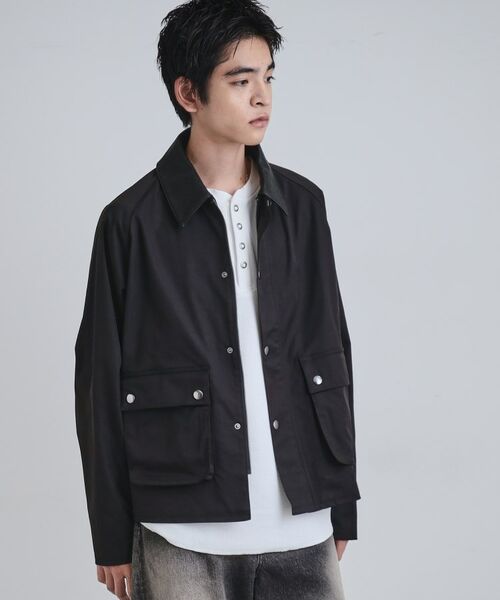 tk.TAKEO KIKUCHI / ティーケー タケオキクチ レザーブルゾン・ジャケット | クラシックハンティングジャケット | 詳細17