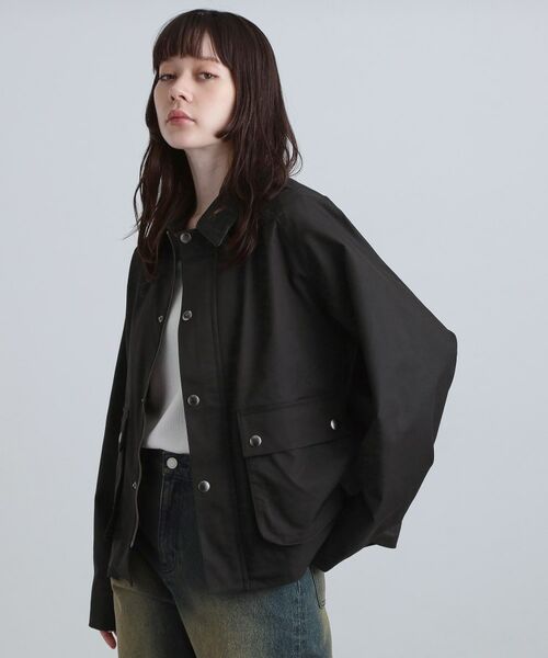 tk.TAKEO KIKUCHI / ティーケー タケオキクチ レザーブルゾン・ジャケット | クラシックハンティングジャケット | 詳細21