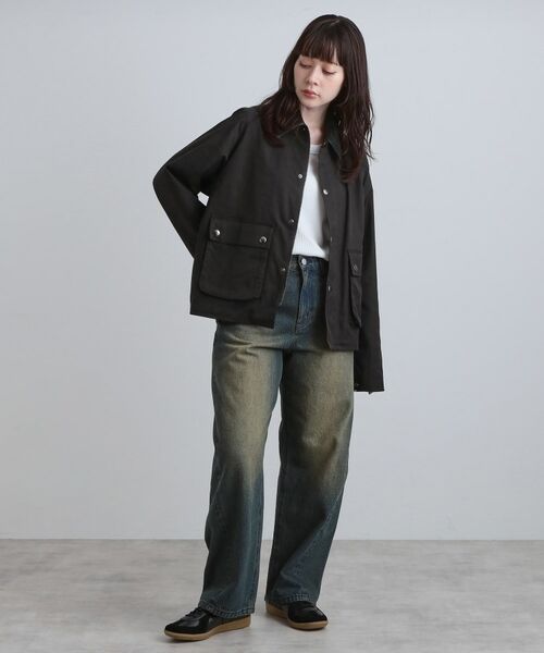 tk.TAKEO KIKUCHI / ティーケー タケオキクチ レザーブルゾン・ジャケット | クラシックハンティングジャケット | 詳細22