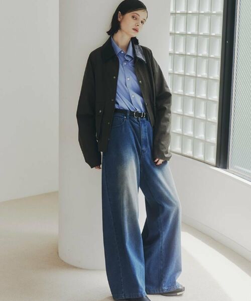 tk.TAKEO KIKUCHI / ティーケー タケオキクチ レザーブルゾン・ジャケット | クラシックハンティングジャケット | 詳細25