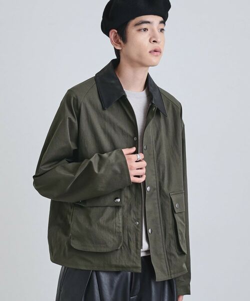 tk.TAKEO KIKUCHI / ティーケー タケオキクチ レザーブルゾン・ジャケット | クラシックハンティングジャケット | 詳細26